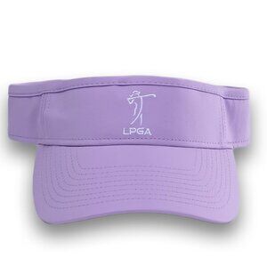 LPGA Women's Tour Golf Visor Lavender One Size NEW